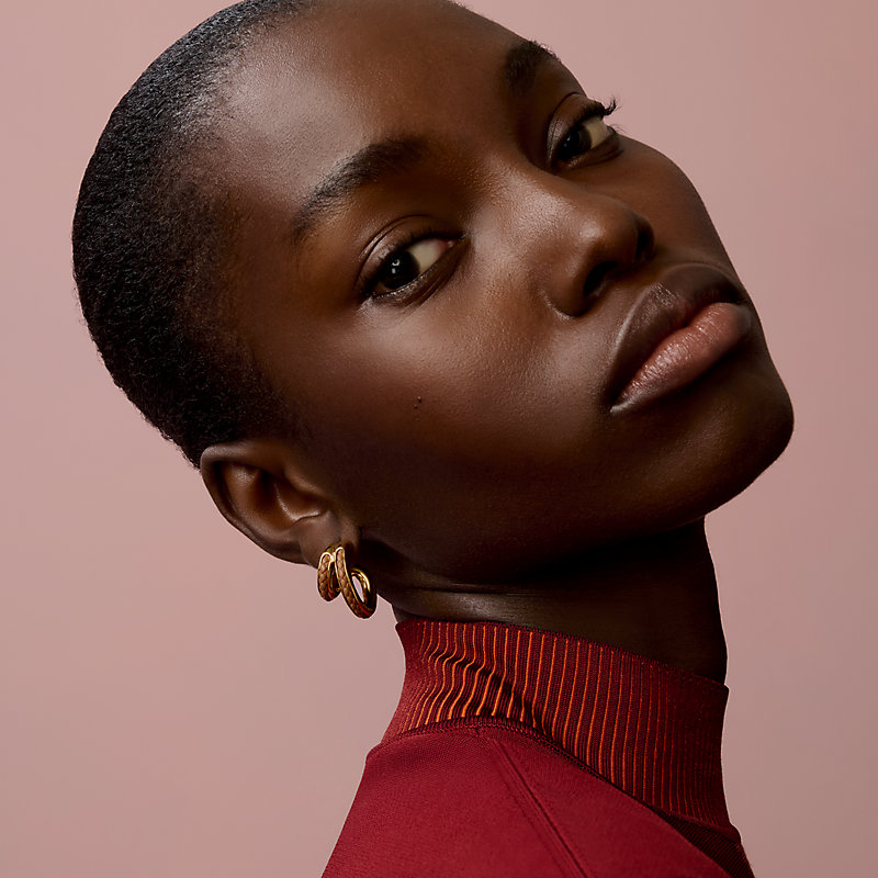 Badines earrings, small model | Hermès USA